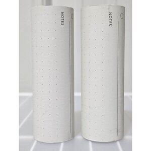 Hearth & Hand 2 Refill Rolls for Black Metal Desktop Paper Note Dispenser
